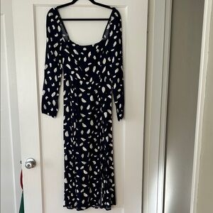 Reformation long sleeve dress